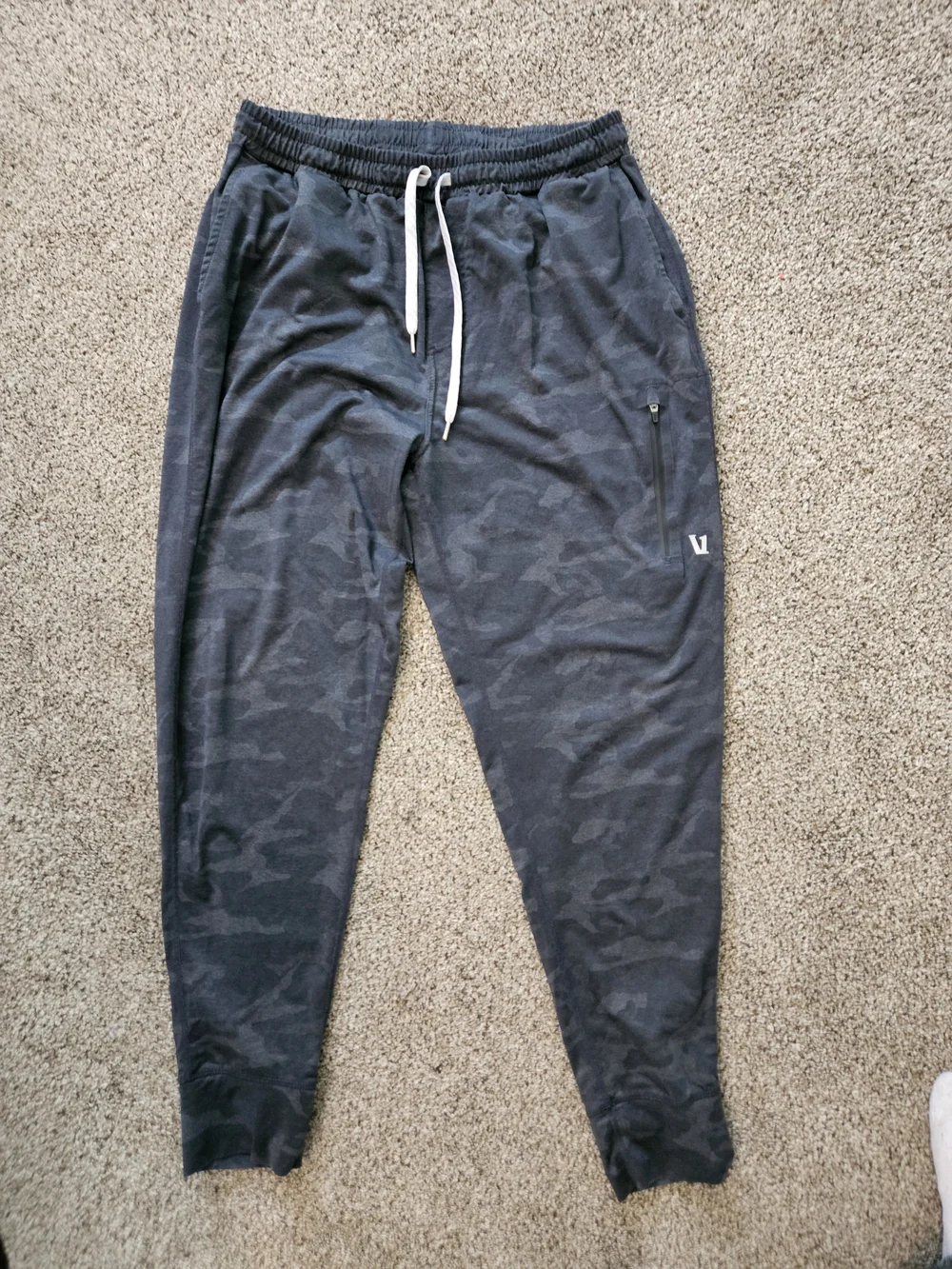Vuori Charcoal Camo Joggers - Dark Gray - Picture 1 of 4